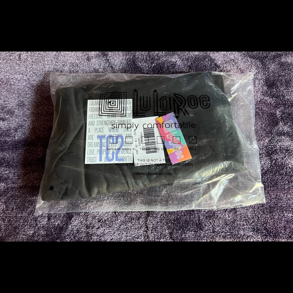 LuLaRoe TC2 Black Leggings